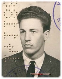 Pasfoto R.C. Visman - 1966